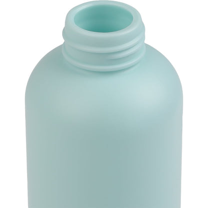Front View of Blue Tania Recycled Bottle w/ FSC® Bamboo Lid 26oz