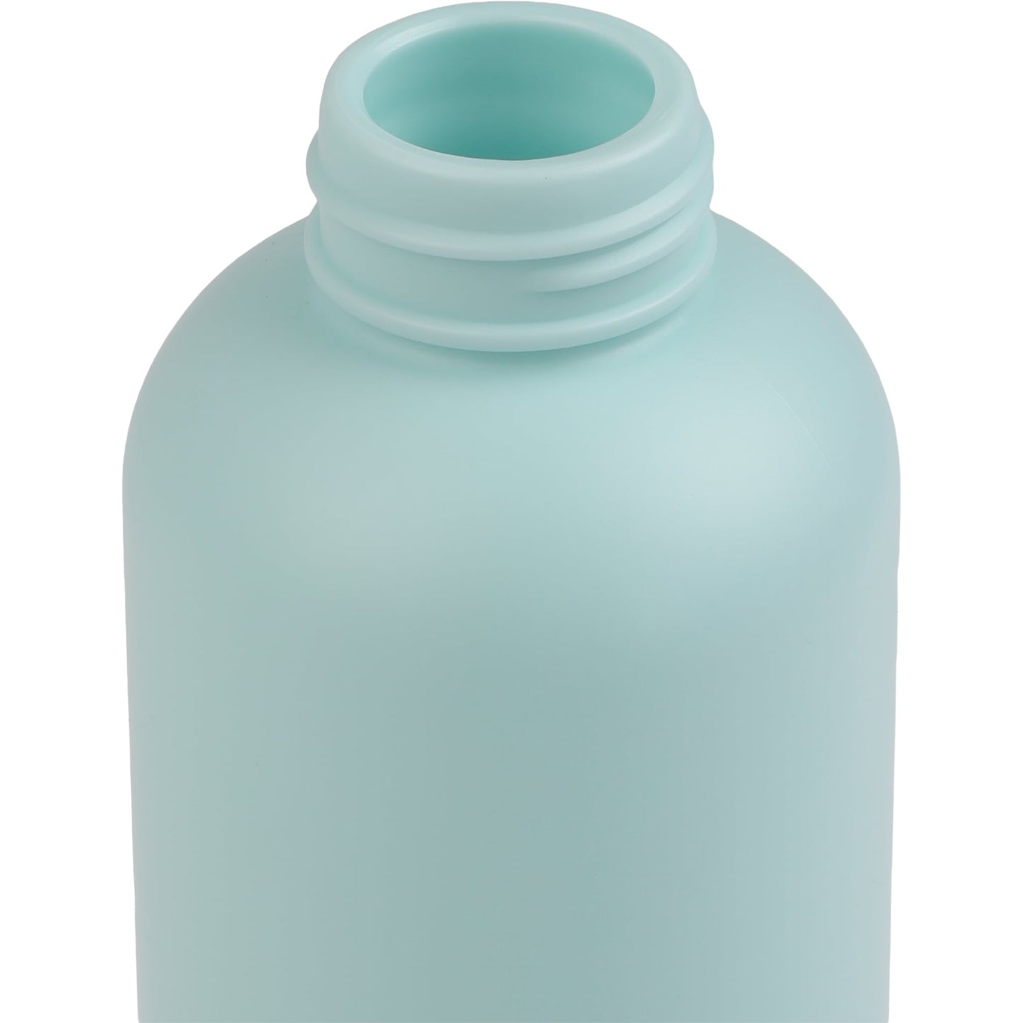Front View of Blue Tania Recycled Bottle w/ FSC® Bamboo Lid 26oz