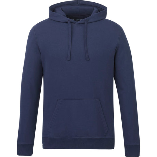 Front View of Blue tentree Organic Cotton Classic Hoodie - Men's plain