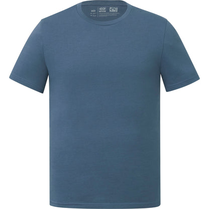 Front View of Blue tentree Organic Cotton Short Sleeve Tee - Men's plain