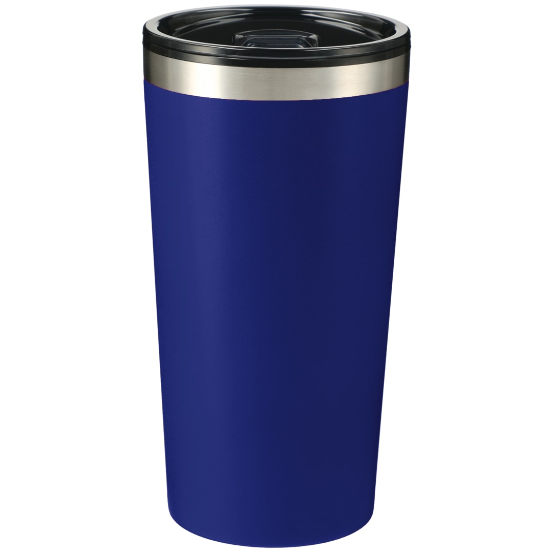 Front View of Blue Thor 16oz Tumbler plain
