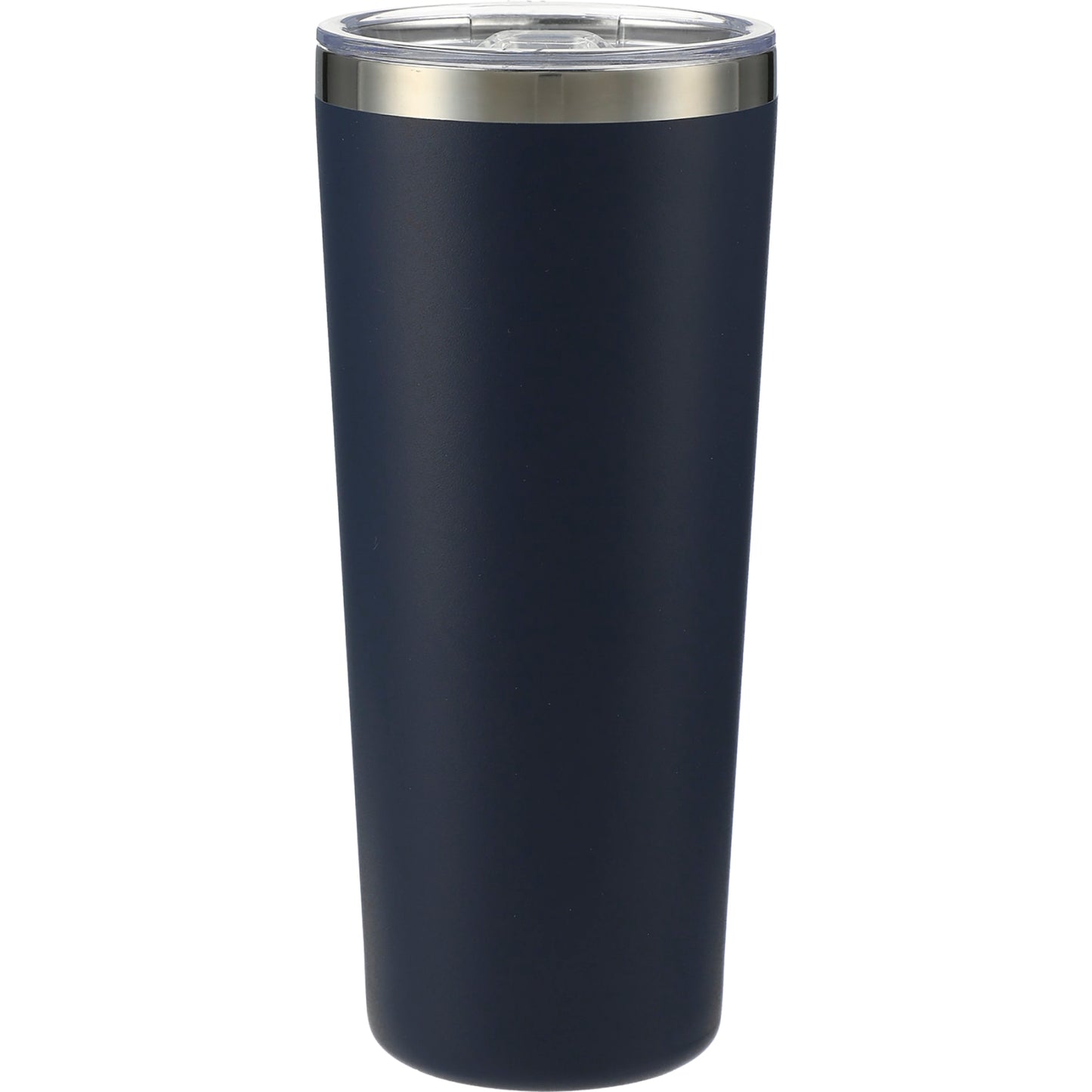 Front View of Blue Thor Copper Vacuum Insulated Tumbler 22oz plain