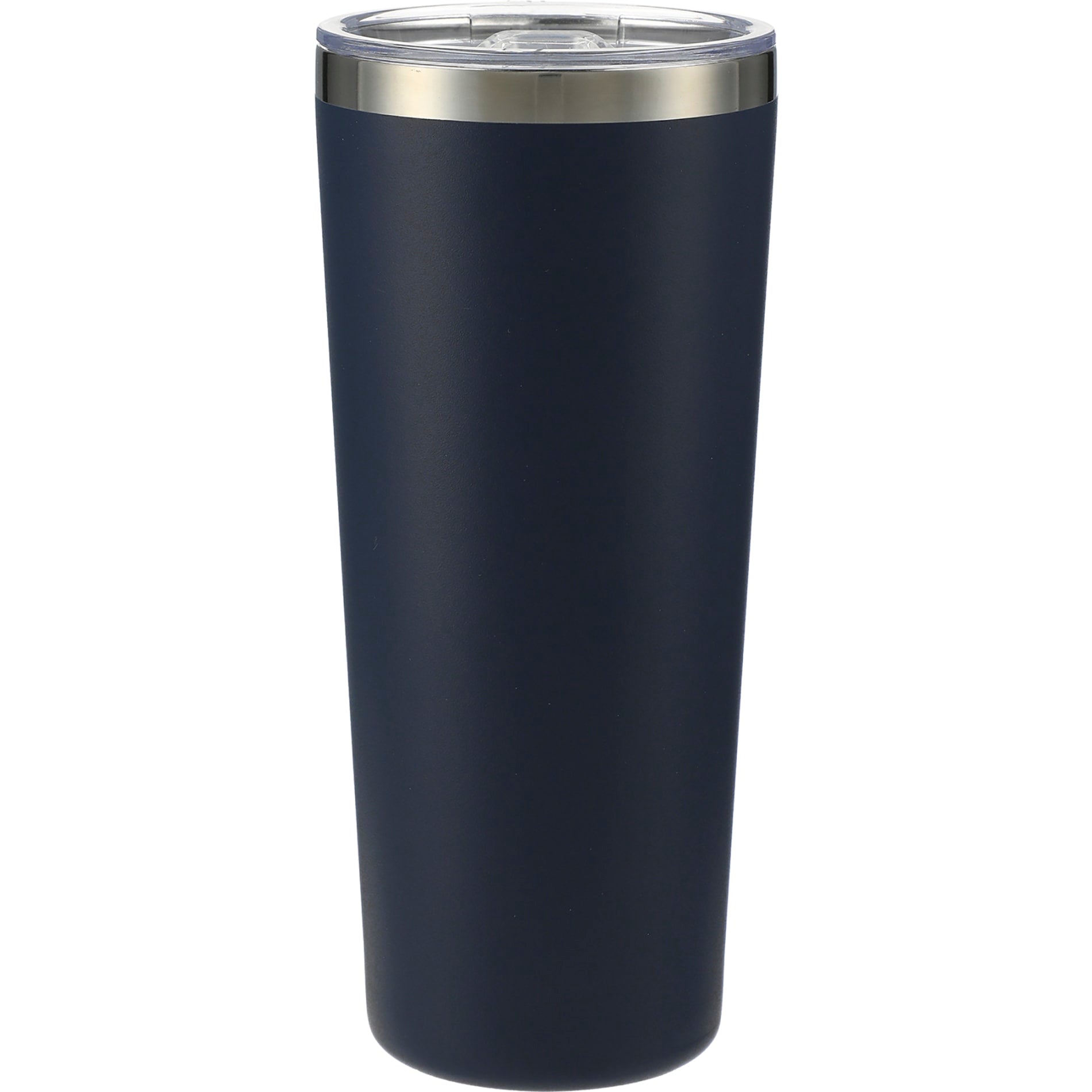 Front View of Blue Thor Copper Vacuum Insulated Tumbler 22oz plain