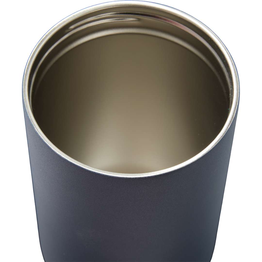 Front View of Blue Trinity Recycled Straw Leak proof Tumbler 30oz