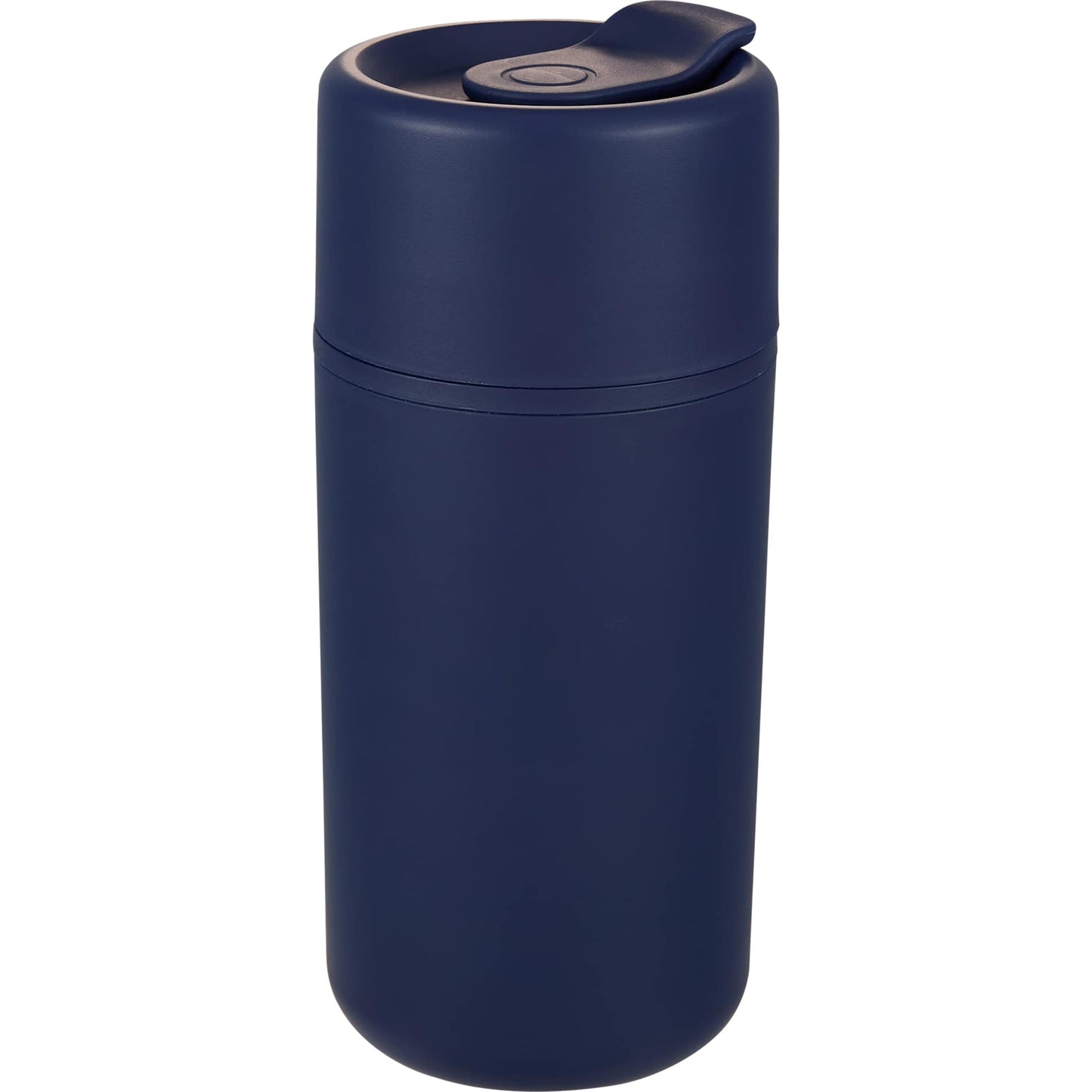 Front View of Blue Urban 16oz Recycled Tumbler plain