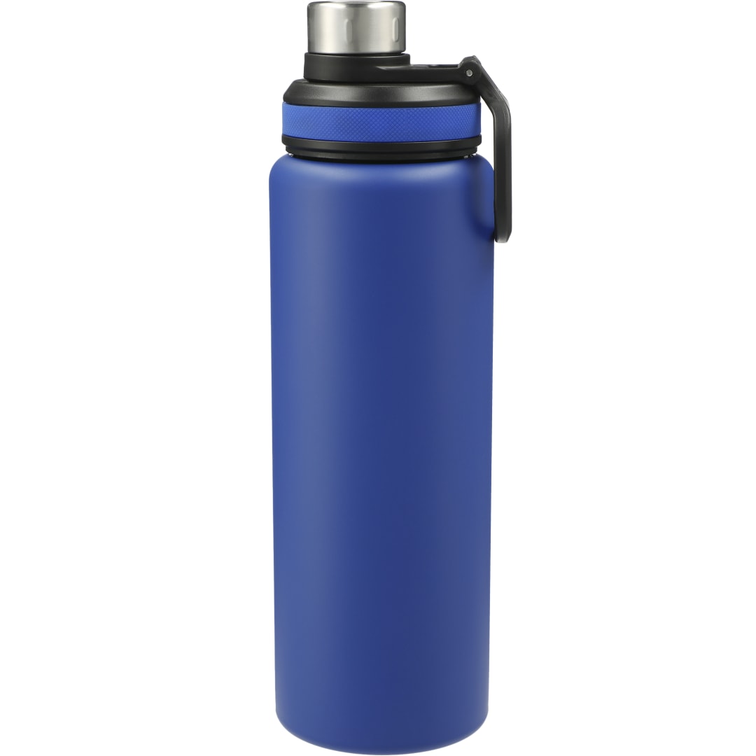 Front View of Blue Vasco 32oz Stainless Steel Bottle plain
