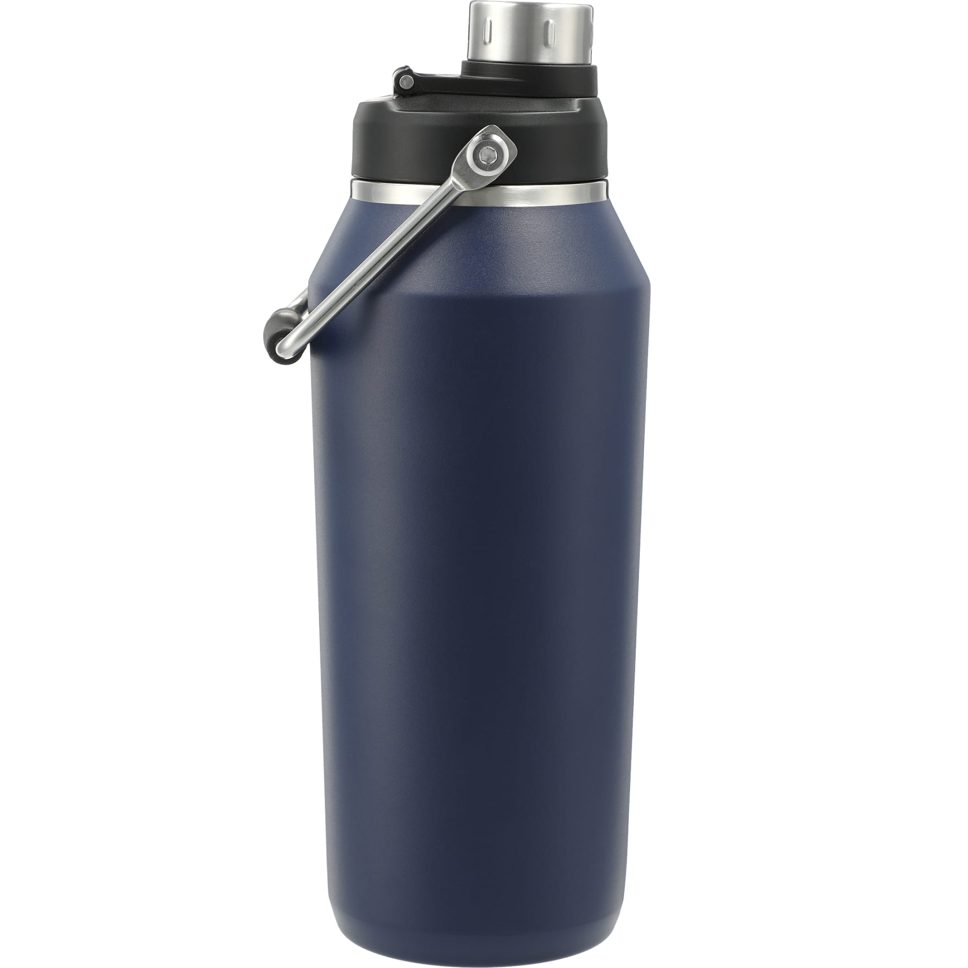 Front View of Blue Vasco Copper Vacuum Insulated Bottle 40oz plain