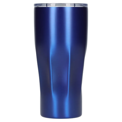 Front View of Blue Victor Recycled Vacuum Insulated Tumbler 20oz plain
