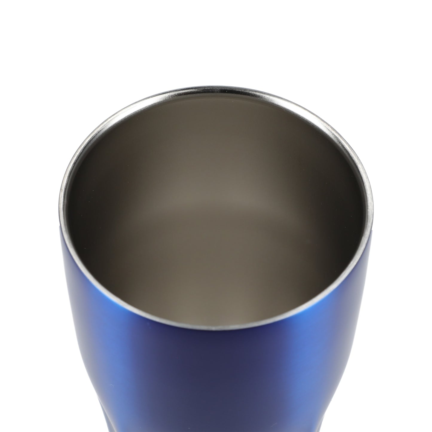Front View of Blue Victor Recycled Vacuum Insulated Tumbler 20oz plain
