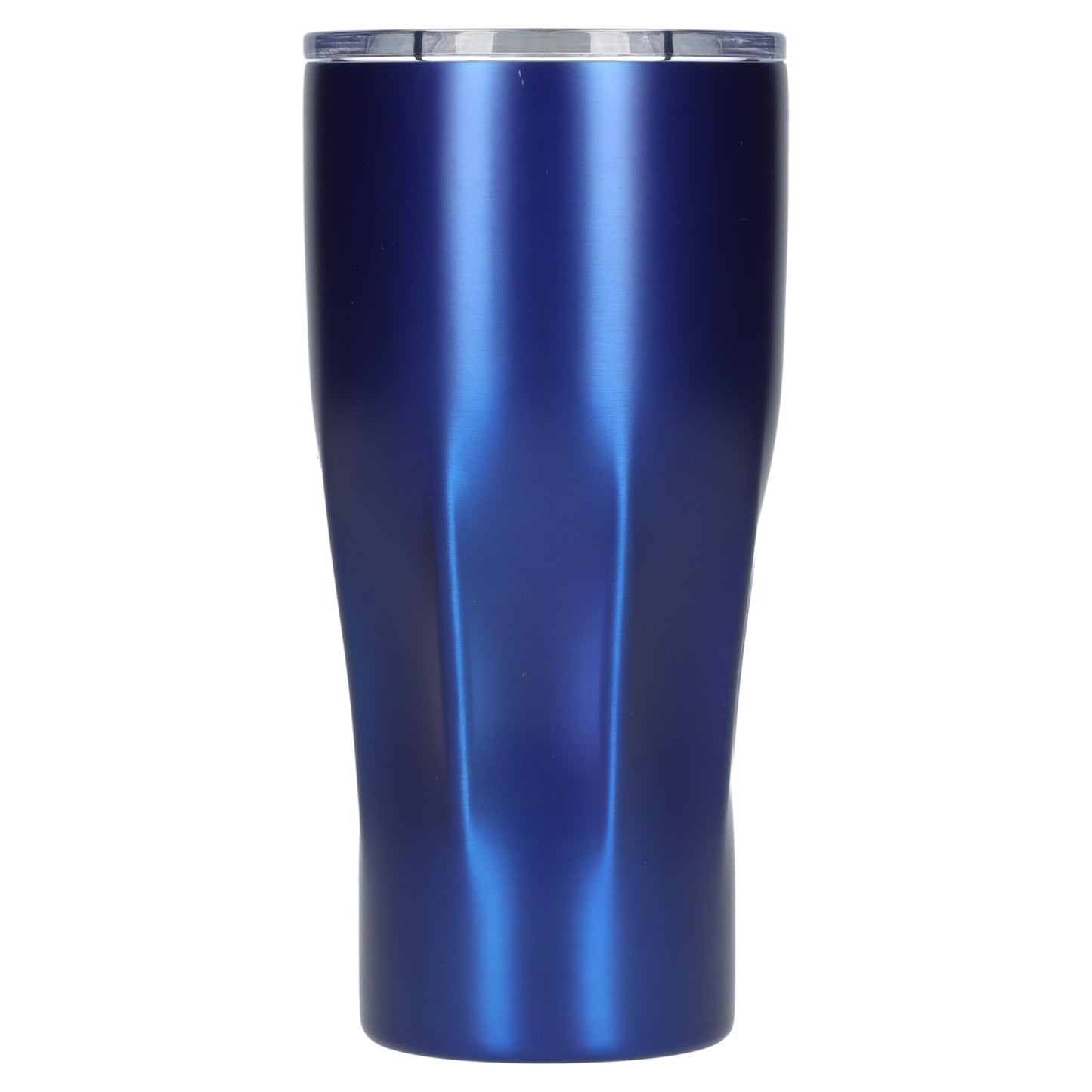 Front View of Blue Victor Recycled Vacuum Insulated Tumbler 20oz plain