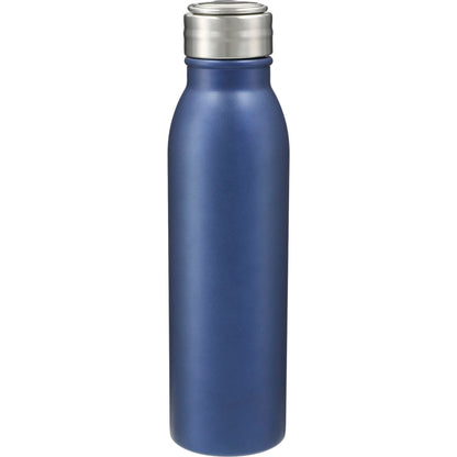 Front View of Blue Vida 24oz Stainless Steel Bottle plain