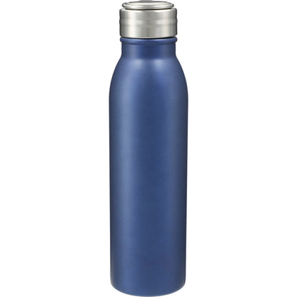 Front View of Blue Vida 24oz Stainless Steel Bottle plain