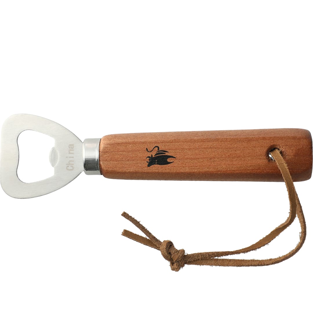 Front View of Brown Bullware Bottle Opener plain