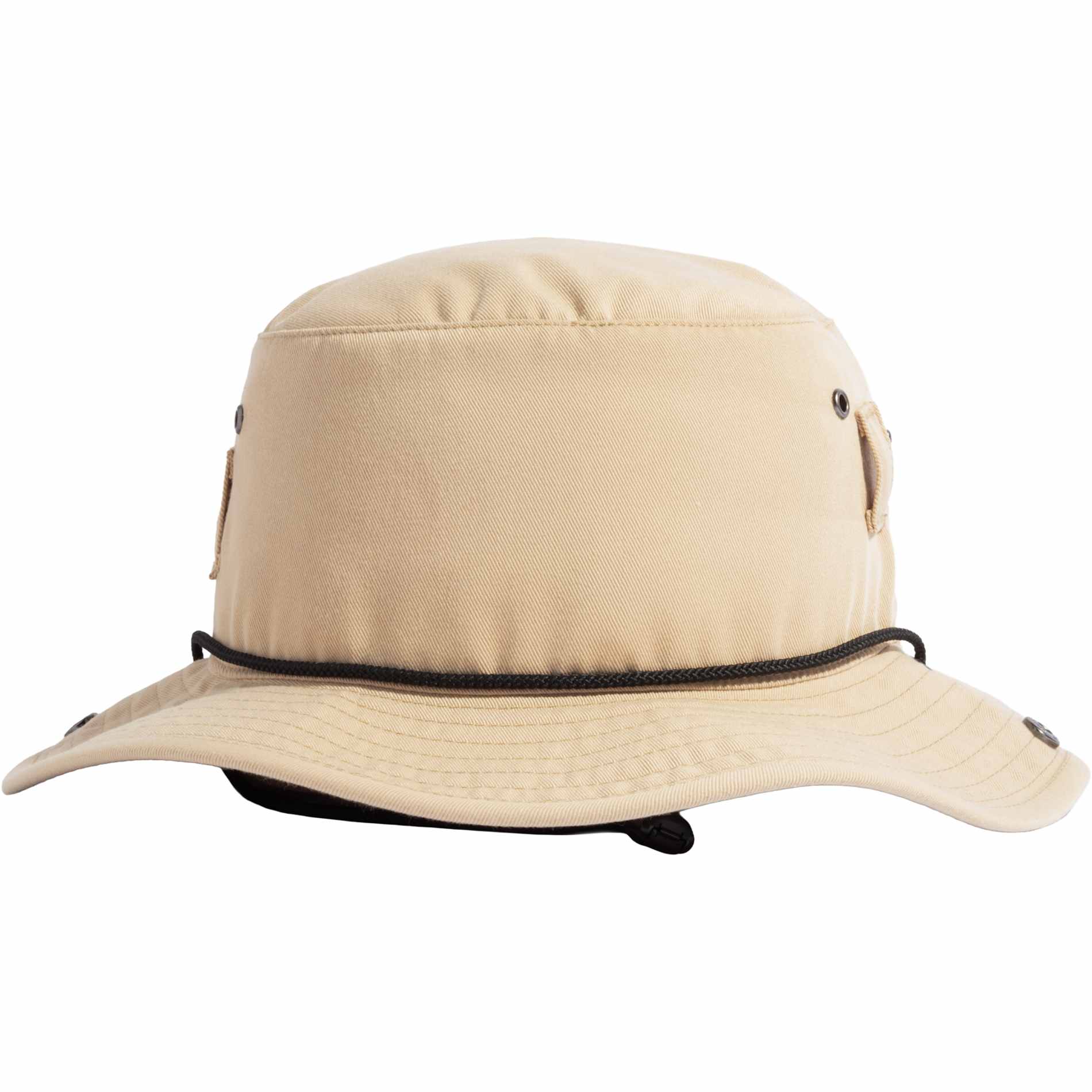 Front View of Brown Coal Seymour Flat Brim Hat plain