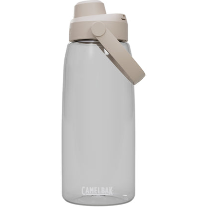 Front View of Clear CamelBak Thrive™ Chug 32oz Bottle Tritan™ Renew plain