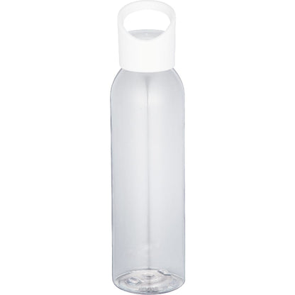 Front View of Clear Casanova 22oz Tritan Sports Bottle plain