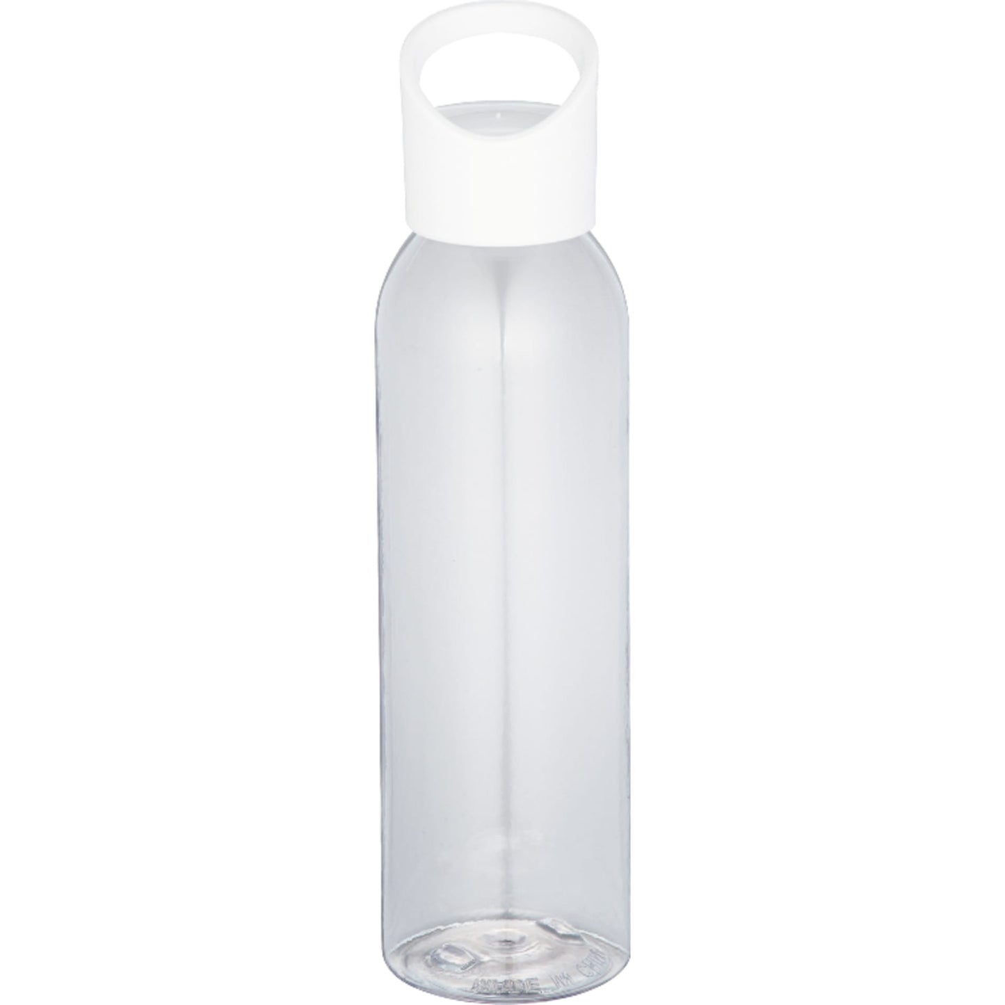 Front View of Clear Casanova 22oz Tritan Sports Bottle plain
