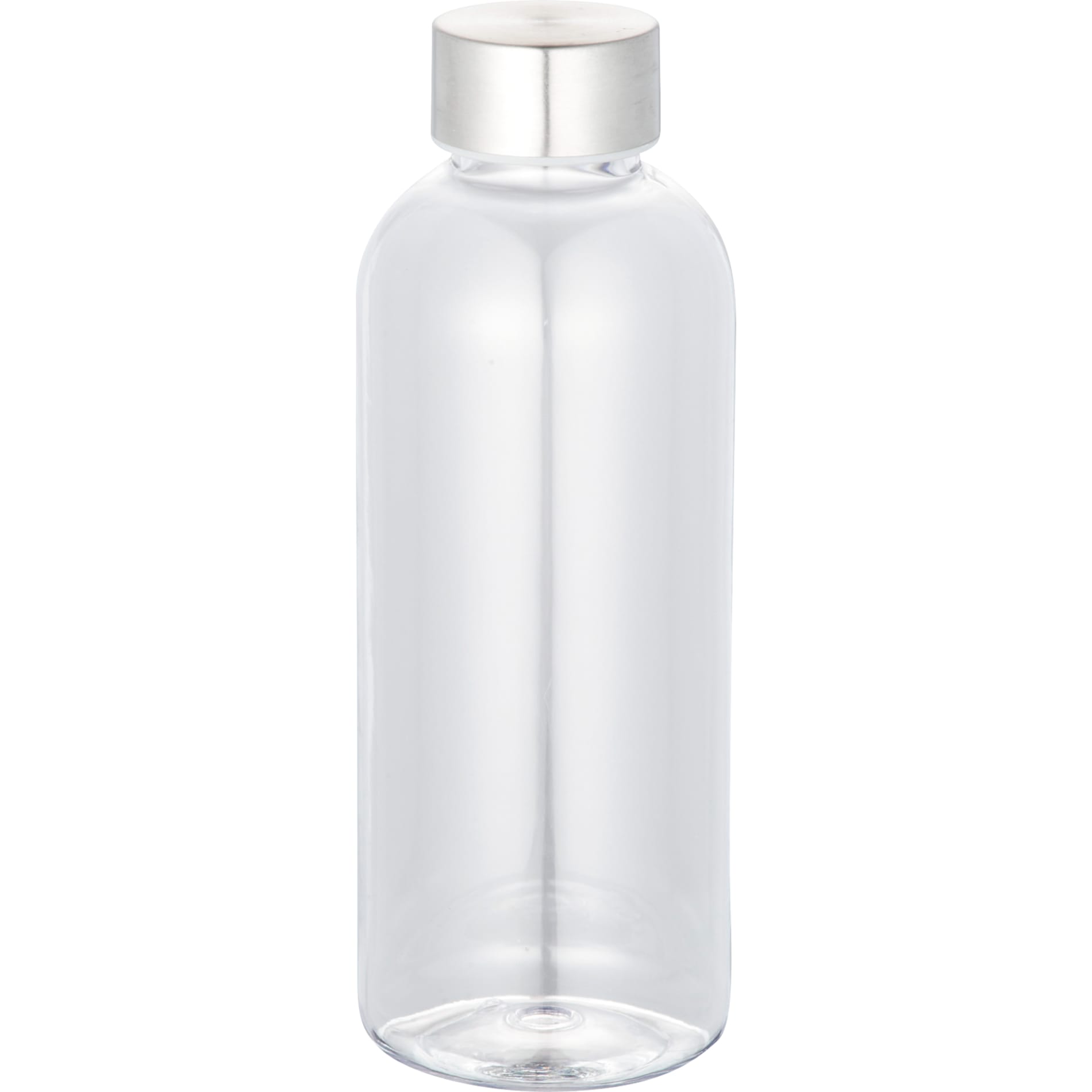 Front View of Clear Elixir 20oz Tritan Sports Bottle plain