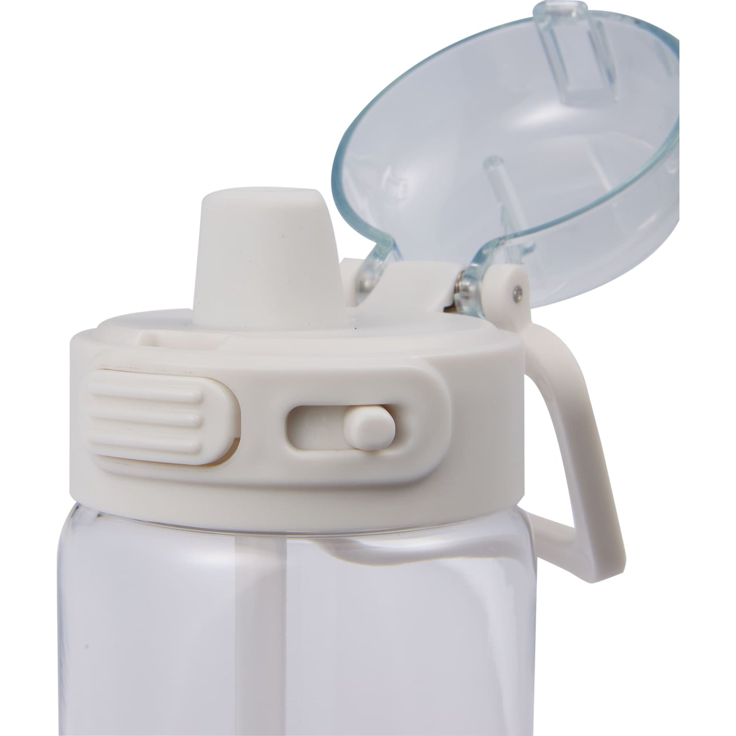 Front View of Clear Era Recycled Plastic Bottle 27oz