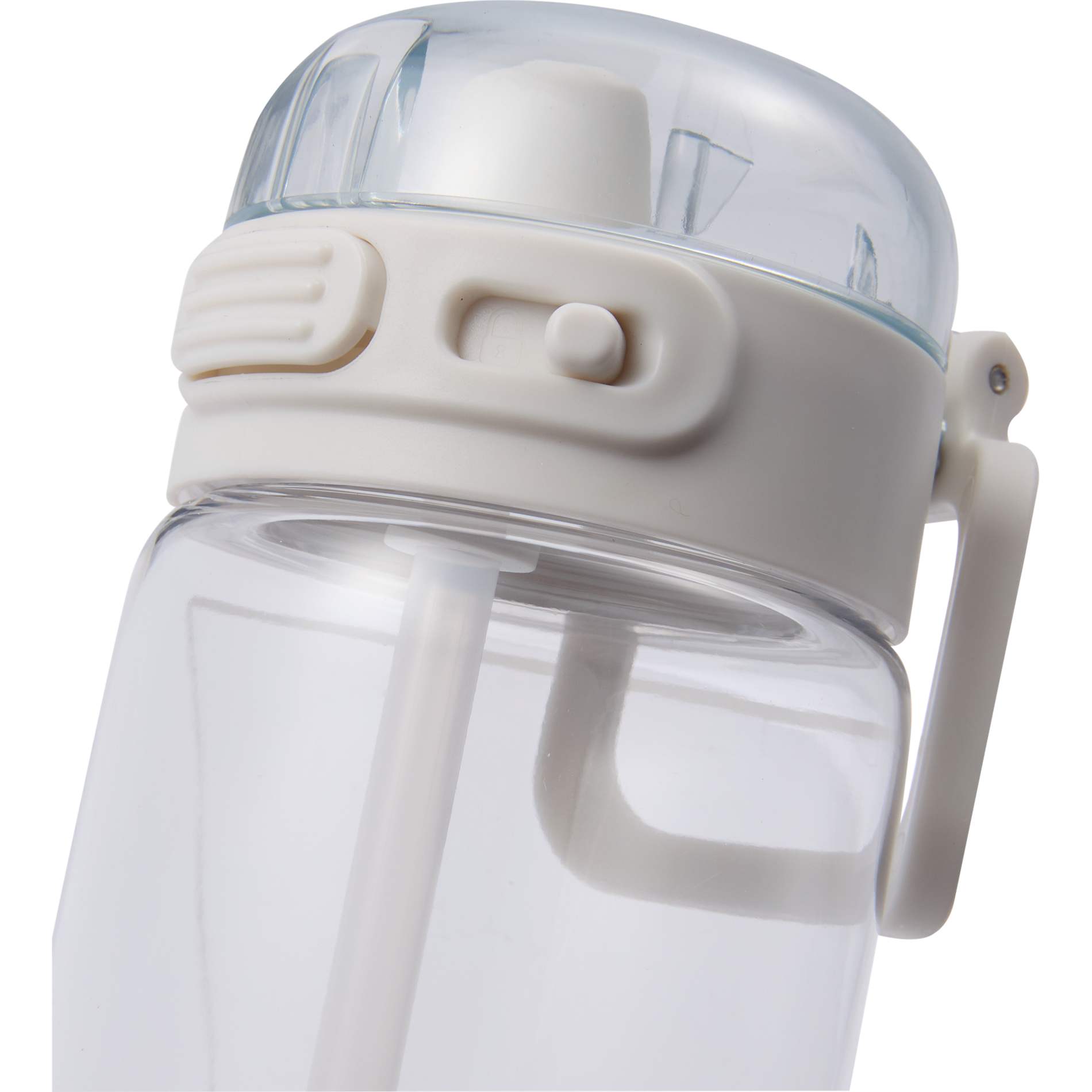 Front View of Clear Era Recycled Plastic Bottle 27oz