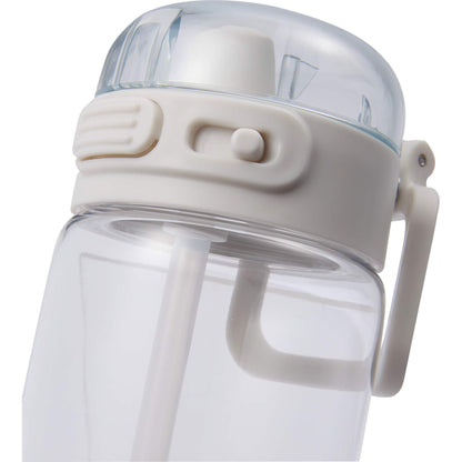Front View of Clear Era Recycled Plastic Bottle 27oz