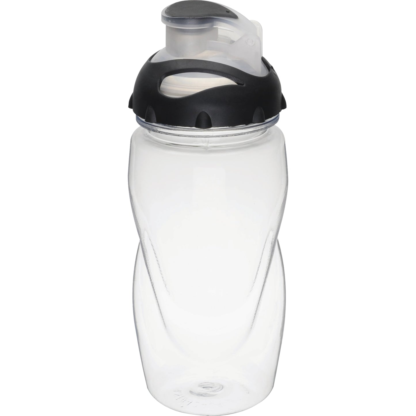 Front View of Clear Gobi 17oz Sports Bottle plain