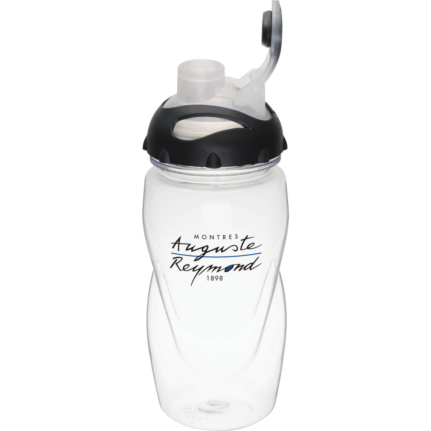 Front View of Clear Gobi 17oz Sports Bottle