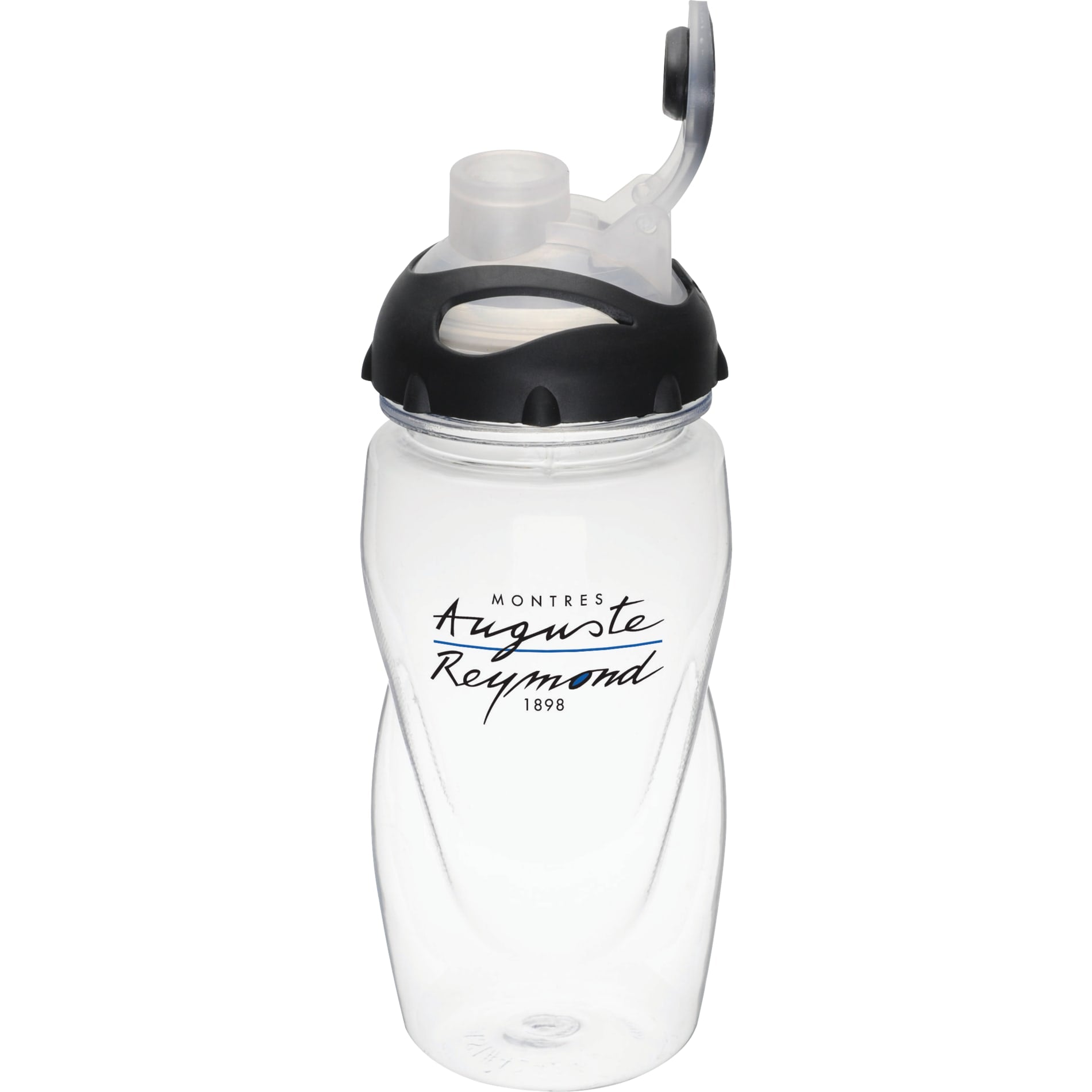 Front View of Clear Gobi 17oz Sports Bottle