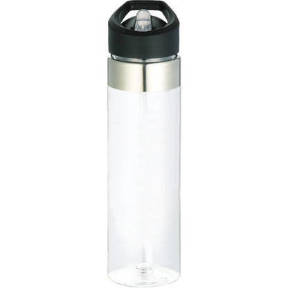 Front View of Clear Kensington BPA Free Tritan™ Sport Bottle 20oz plain