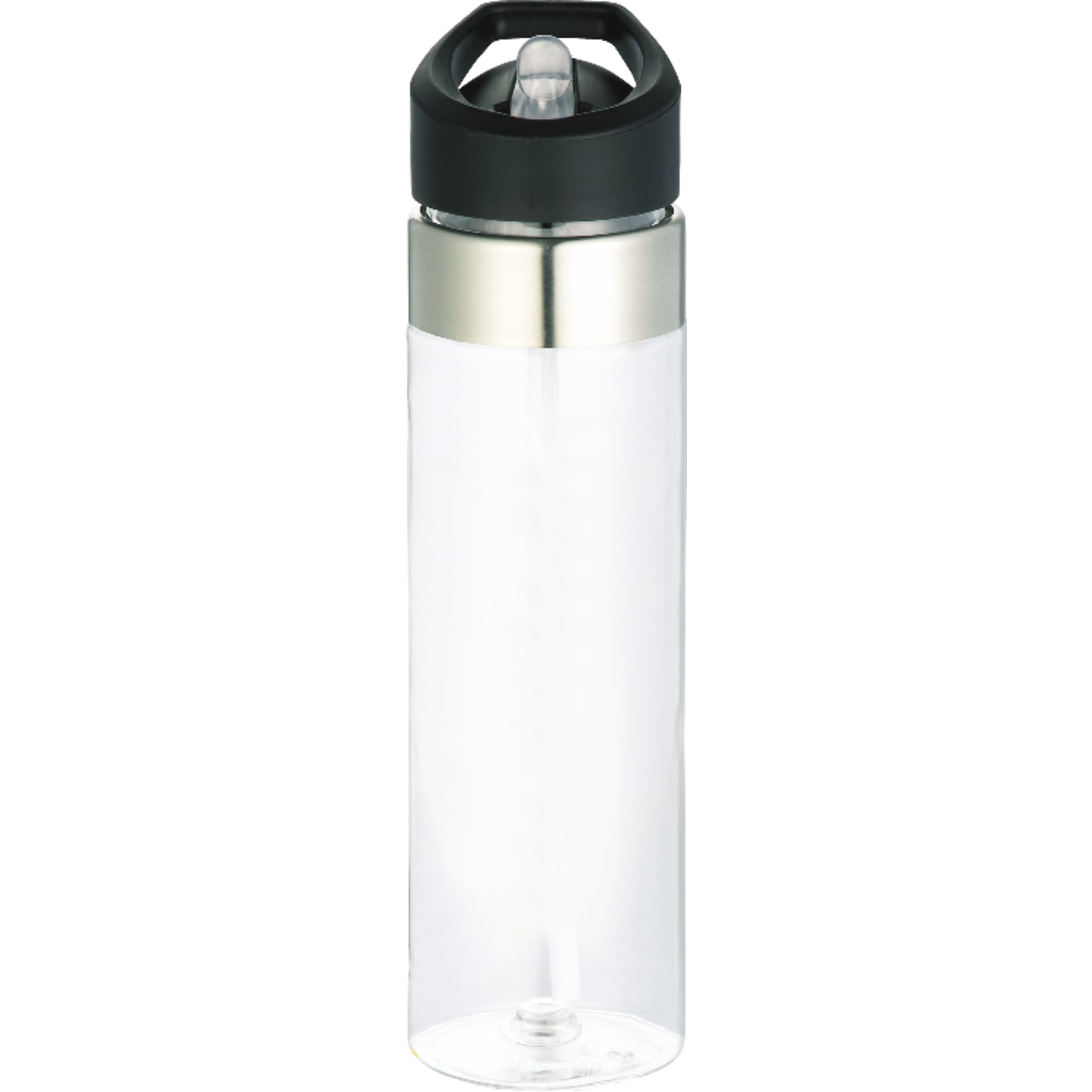 Front View of Clear Kensington BPA Free Tritan™ Sport Bottle 20oz plain