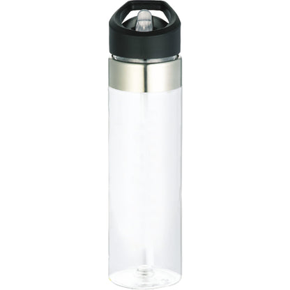Front View of Clear Kensington BPA Free Tritan™ Sport Bottle 20oz plain