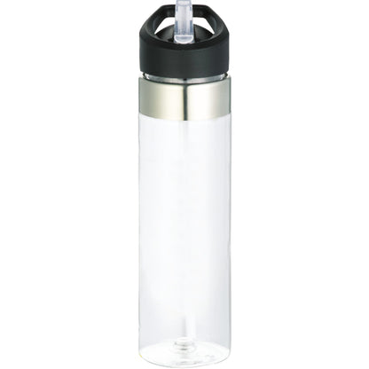 Front View of Clear Kensington BPA Free Tritan™ Sport Bottle 20oz plain
