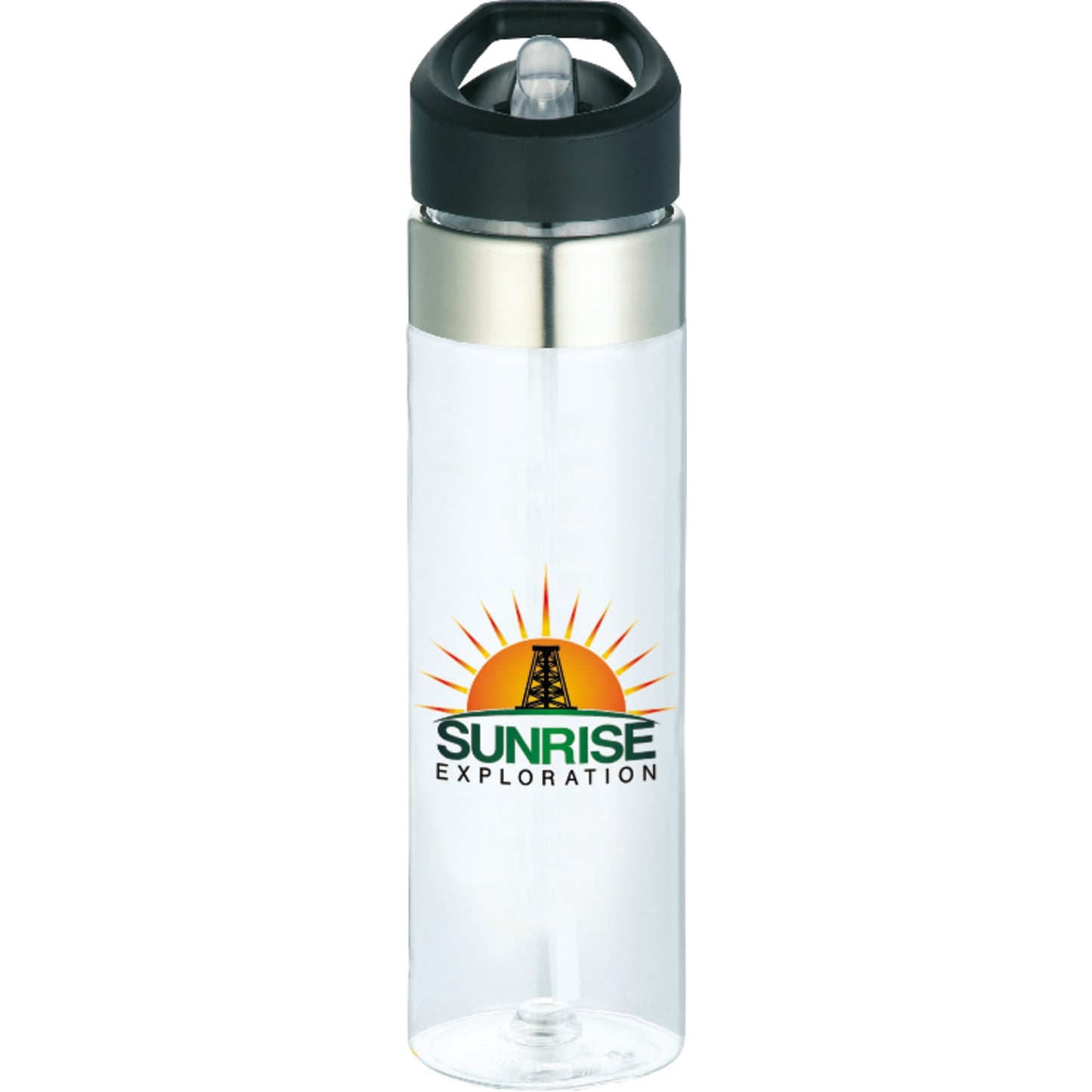 Front View of Clear Kensington BPA Free Tritan™ Sport Bottle 20oz