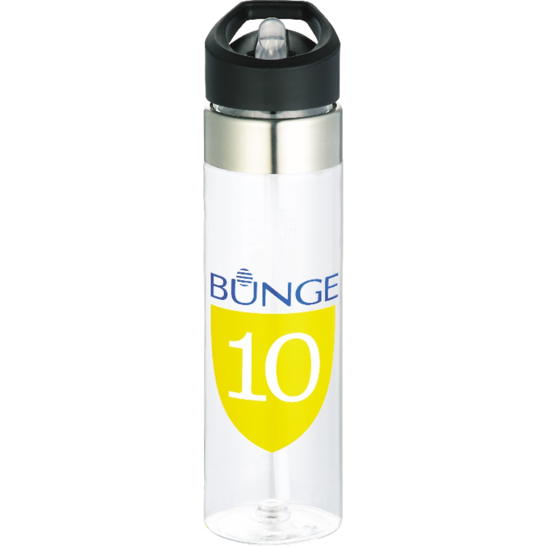 Front View of Clear Kensington BPA Free Tritan™ Sport Bottle 20oz