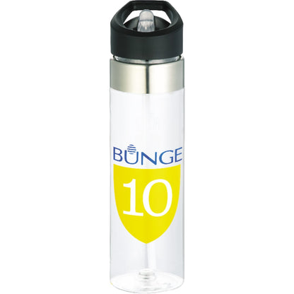 Front View of Clear Kensington BPA Free Tritan™ Sport Bottle 20oz