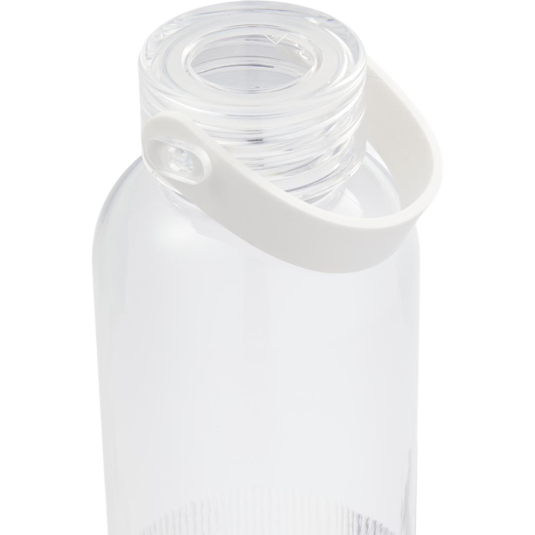 Front View of Clear Prism 24oz  Recycled Plastic Bottle