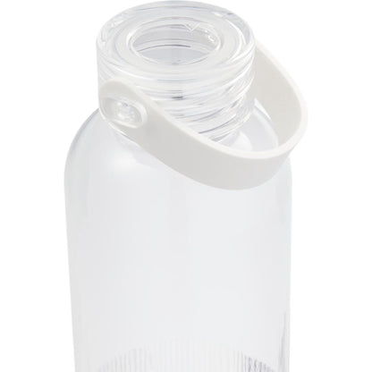 Front View of Clear Prism 24oz  Recycled Plastic Bottle