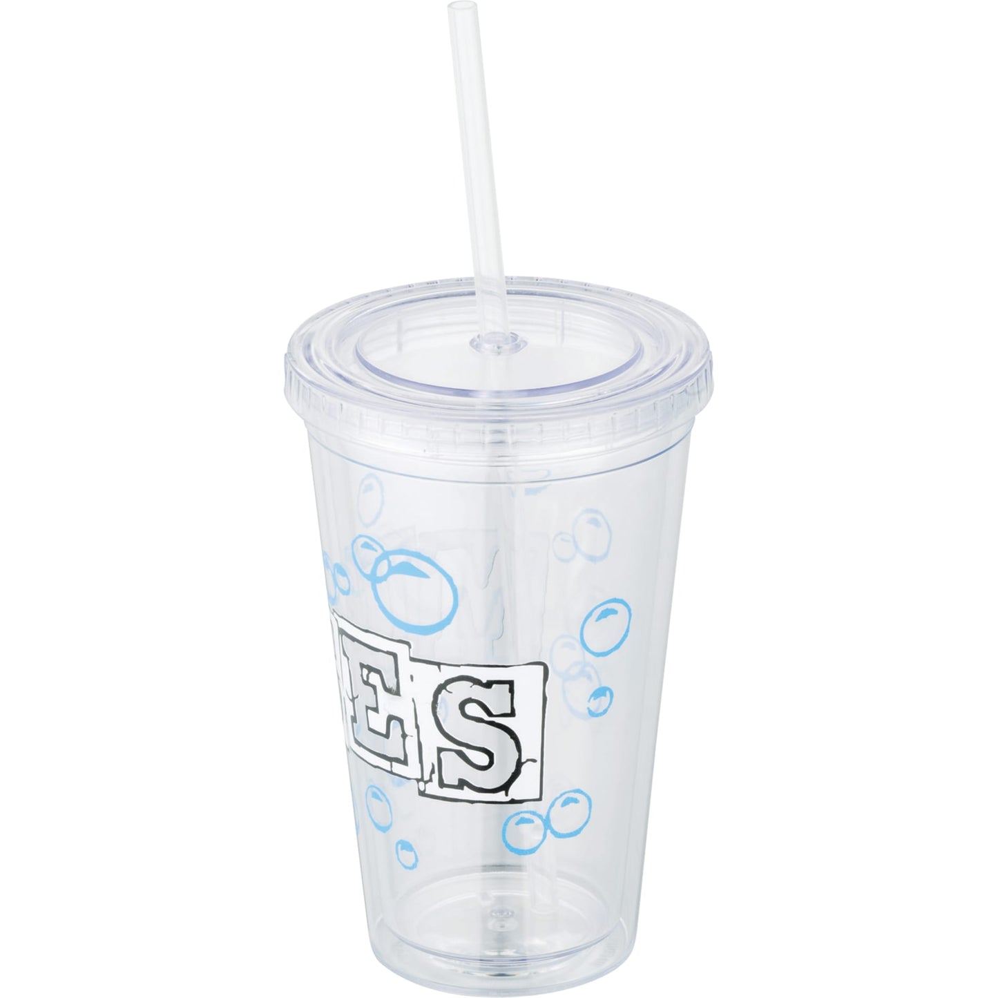 Front View of Clear Sedici Tumbler 16oz