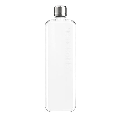 Front View of Clear SLIM Trtian memobottle plain