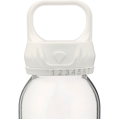 Front View of Clear Smart 22oz Tritan Sports Bottle plain