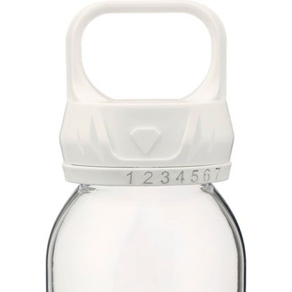 Front View of Clear Smart 22oz Tritan Sports Bottle plain