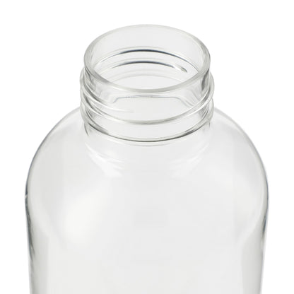 Front View of Clear Sona 22oz RPET Bottle w/ FSC® 100% Bamboo lid