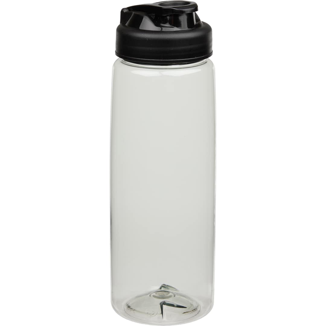 Front View of Clear Surf Bottle w/ Sip-n-Go Lid 26 oz plain