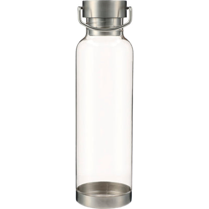 Front View of Clear Thor Tritan Sport Bottle 27oz plain