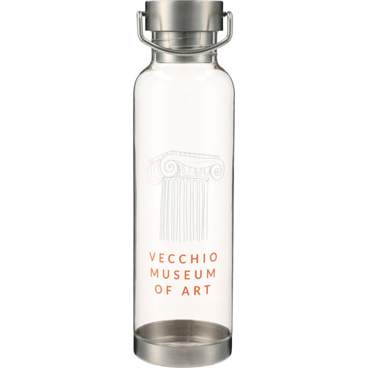 Front View of Clear Thor Tritan Sport Bottle 27oz