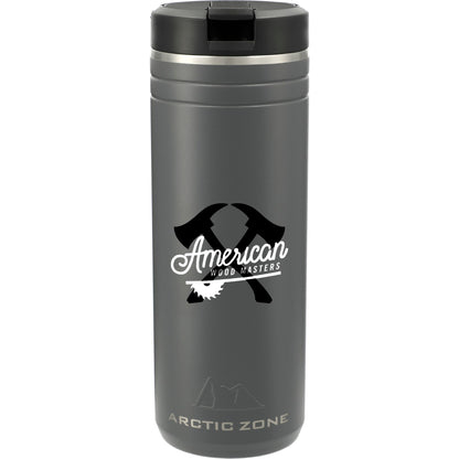 Front View of Gray Arctic Zone® Titan Thermal HP® Tumbler 24oz