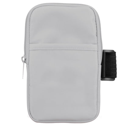 Front View of Gray Bottle Buddy Water Bottle Pouch plain