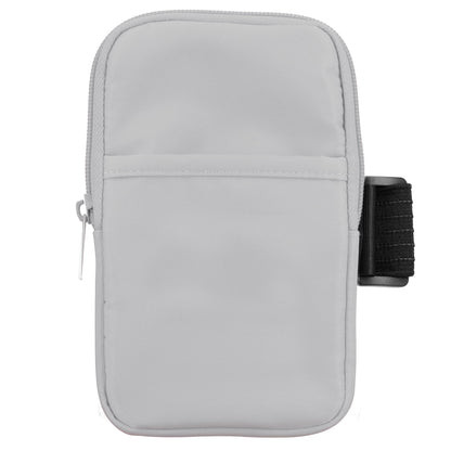 Front View of Gray Bottle Buddy Water Bottle Pouch plain