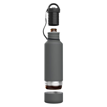 Front View of Gray BottleKeeper Standard 2.0 plain