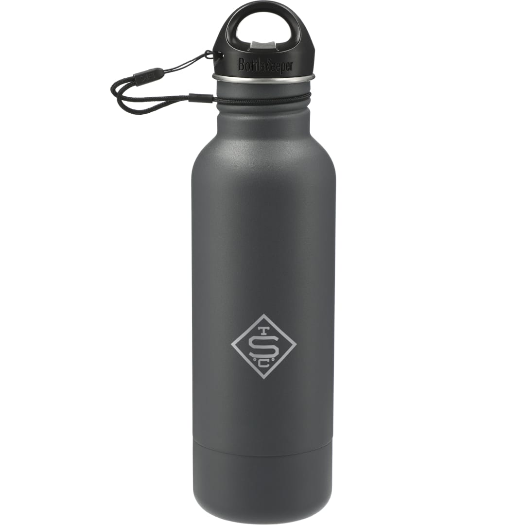 Front View of Gray BottleKeeper Standard 2.0